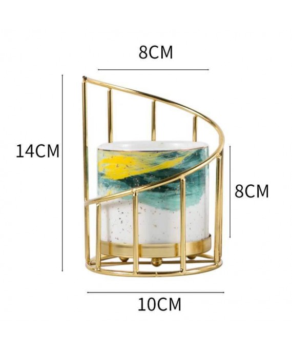 Blown Clear Glass Candle Jar