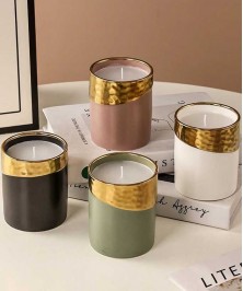 Candle Jar Multi Color