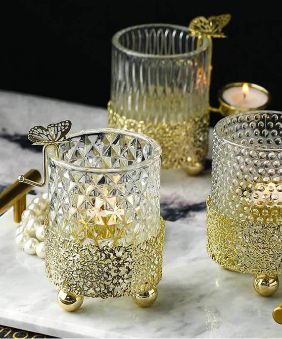 Nordic Glass Candle