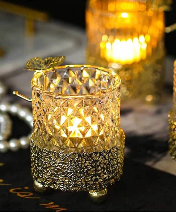 Nordic Glass Candle