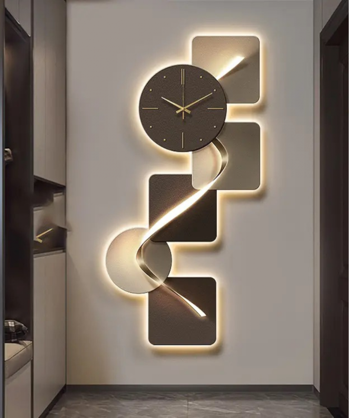 Decoration Home Wall Clock 60*120 cm