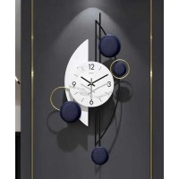 Crystal Metal Clock