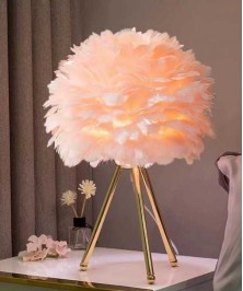 Decorative Lamp Cute Girl LED Light Pink Color