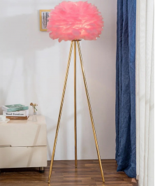 Decorative Lamp Cute Girl LED Rose Color 150x50cm