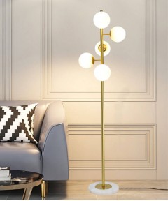 165 x 30 Cm Five  Modern LED Floor Lamp Aliminium Steel
