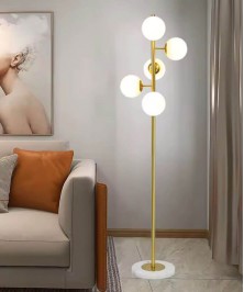 165 x 30 Cm Five  Modern LED Floor Lamp Aliminium Steel