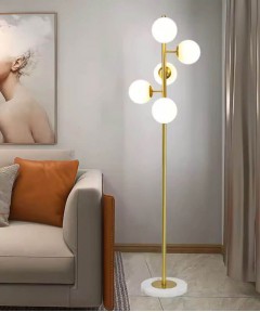 165 x 30 Cm Five  Modern LED Floor Lamp Aliminium Steel