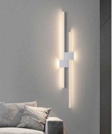 60  Cm Modern LED Floor Lamp Stylish And Functional, Acyrl White Color