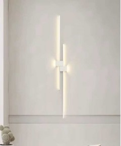60  Cm Modern LED Floor Lamp Stylish And Functional, Acyrl White Color