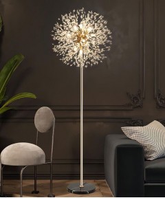 150 x 50 Cm Modern LED Floor Crytsal  Lamp 