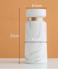 Marble Style Ceramic Vase