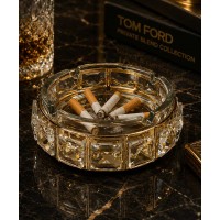 Gold Carre Ashtray