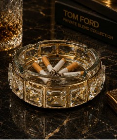 Gold Carre Ashtray
