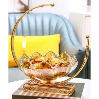 Moon Cup Glass Fruit Plate 