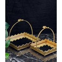  Frame Basket Pyramid two pcs
