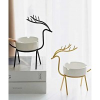 Deer Candlestick Table Decor Romantic
