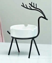 Deer Candlestick Table Decor Romantic