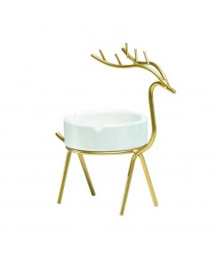 Deer Candlestick Table Decor Romantic