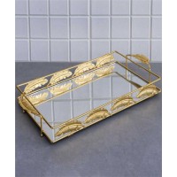 Series large rectangular Tray Leaf 53x27x7