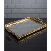 Large Rectangular Tray With Handle