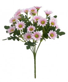 Artificial 26 cm Daisies Room Light Pink