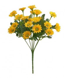 Artificial 26 cm Daisies Room Yellow