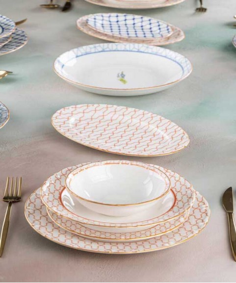 Polina 29 Piece Dinnerware Set for 6 Persons