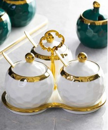 Nordic Light Luxury Seasoning Jar Set