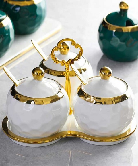 Nordic Light Luxury Seasoning Jar Set