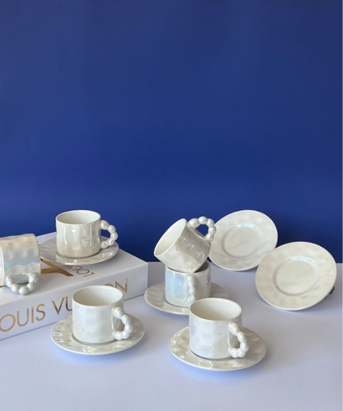 Multi 6 Person Coffee Cup Set 