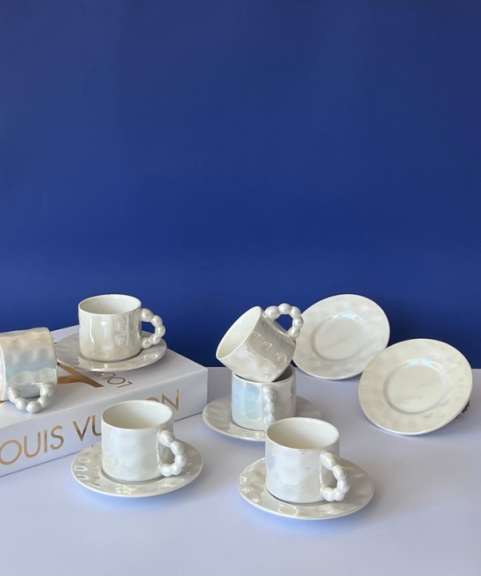 Multi 6 Person Coffee Cup Set 