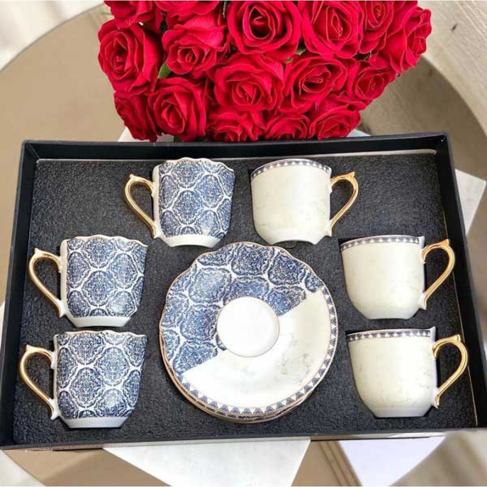 Lavazza Coffee Cups, set of 6 cups and saucers