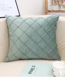 Plaid Design Cushion Cover Without Filler