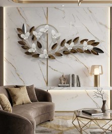 120 x 55 cm wall decor plates gold color