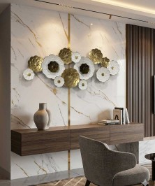 123 x 52 cm Wall Metal Design