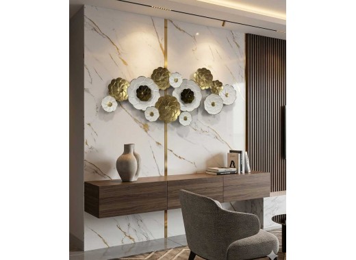 123 x 52 cm Wall Metal Design