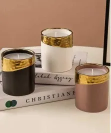 Candle Jar Multi Color