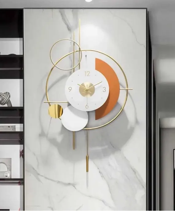 New Collection Orange Clock
