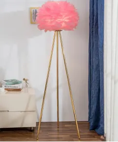 Decorative Lamp Cute Girl LED Rose Color 150x50cm