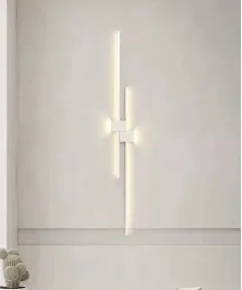 60  Cm Modern LED Floor Lamp Stylish And Functional, Acyrl White Color