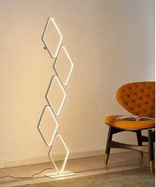 120 Cm Modern LED Floor Lamp Stylish and Functional White