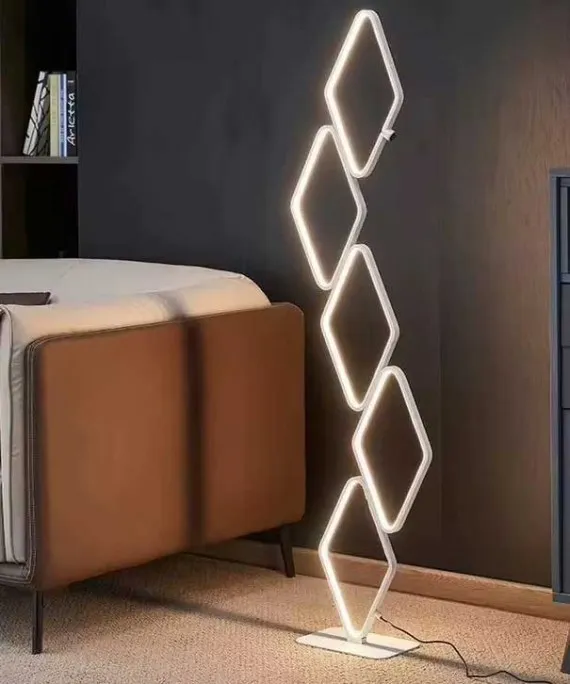 120 Cm Modern LED Floor Lamp Stylish and Functional White