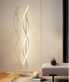 Modern LED Floor Lamp Stylish And Functional White