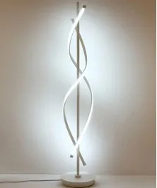 Modern LED Floor Lamp Stylish And Functional White