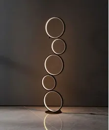 110 x 30 Cm Modern LED Floor Lamp Stylish and Functional Balck