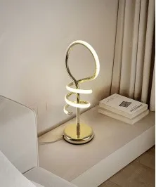 Modern LED Table Lamp Gold Color New Design