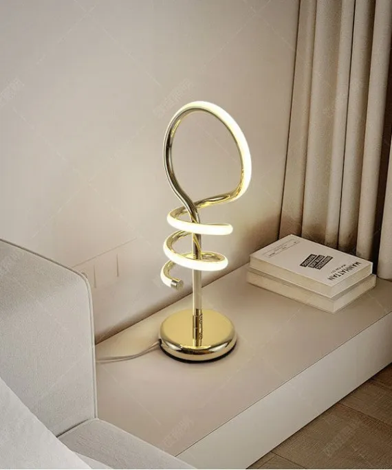 Modern LED Table Lamp Gold Color New Design