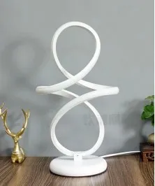 New Collection Modern LED Table Lamp White Color