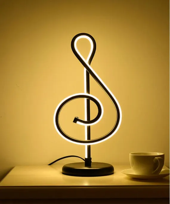 New Collection Modern LED Table Lamp White And White Color