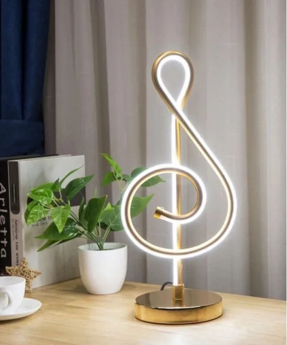New Collection Modern LED Table Lamp White And White Color